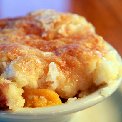 Picture of Homemade Peach Cobbler